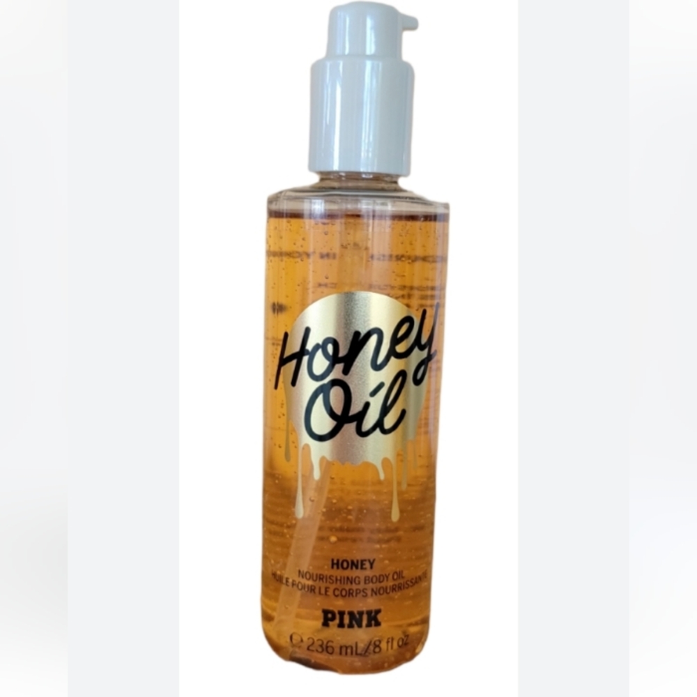 Pink honey body oil